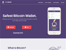 Tablet Screenshot of coinbank.info